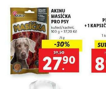Lidl Akinu masíčka pro psy nabídka