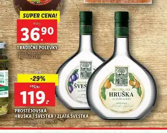 Lidl Prostějovská švestka / hruška / zlatá švestka nabídka