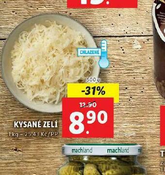Lidl Kysané zelí nabídka