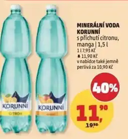 Penny Market Minerální voda korunní nabídka
