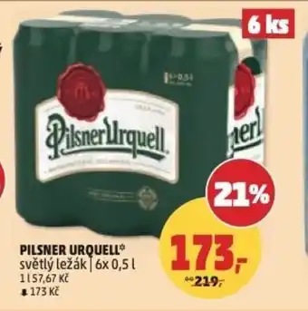 Penny Market Pilsner Urquell nabídka