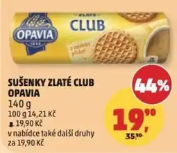 Penny Market Sušenky zlaté club OPAVIA nabídka