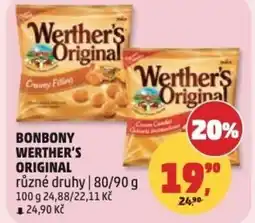 Penny Market Bonbony werther's original nabídka