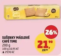 Penny Market Sušenky máslové café time nabídka