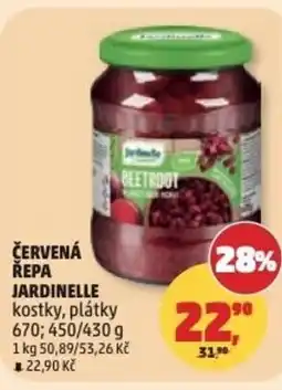 Penny Market Červená řepa jardinelle kostky, plátky nabídka