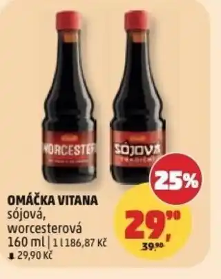 Penny Market Omáčka vitana sójová, worcesterová nabídka
