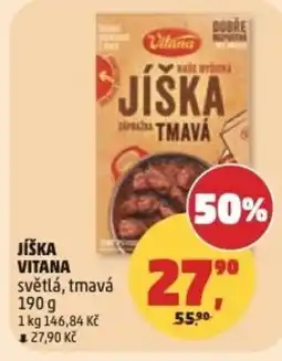 Penny Market Jíška vitana světlá, tmavá nabídka