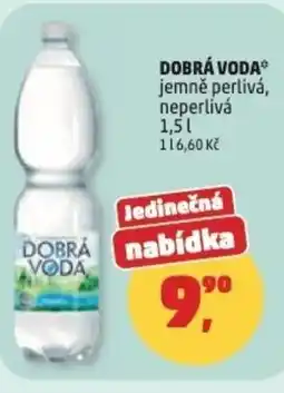 Penny Market DOBRÁ VODA jemně perlivá, neperlivá nabídka