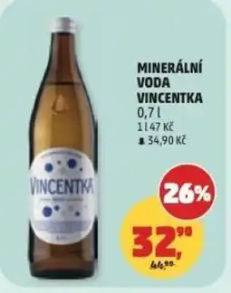 Penny Market Minerální voda vincentka nabídka