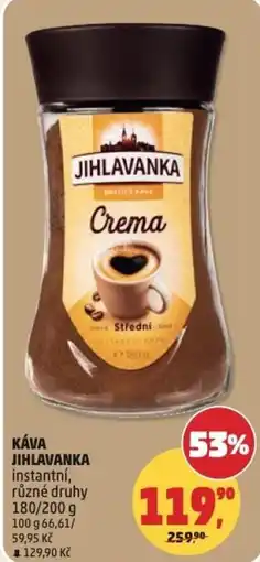 Penny Market KÁVA JIHLAVANKA instantní nabídka