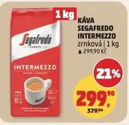 Penny Market Káva segafredo intermezzo zrnková nabídka