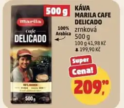 Penny Market Káva marila cafe delicado zrnková nabídka