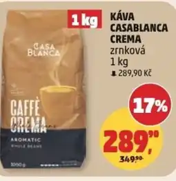 Penny Market Káva casablanca crema zrnková nabídka