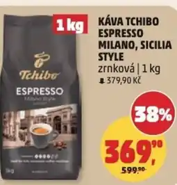 Penny Market Káva tchibo espresso milano, sicilia style zrnková nabídka