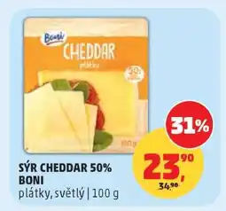 Penny Market SÝR CHEDDAR 50% BONI nabídka