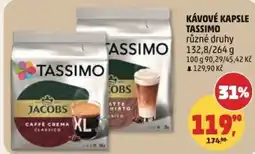 Penny Market Kávové kapsle tassimo nabídka