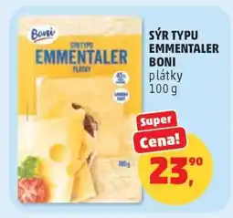 Penny Market SÝR TYPU EMMENTALER BONI nabídka