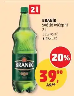 Penny Market BRANÍK světlé výčepní 2 l nabídka