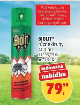 Penny Market BIOLIT různé druhy 400 ml nabídka