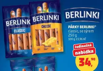 Penny Market Párky Berlínki nabídka