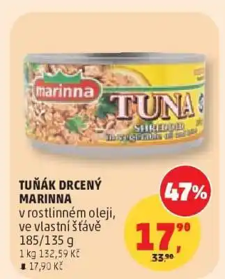 Penny Market TUŇÁK DRCENÝ MARINNA nabídka