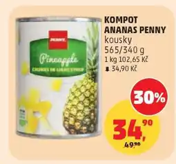 Penny Market KOMPOT ANANAS PENNY nabídka