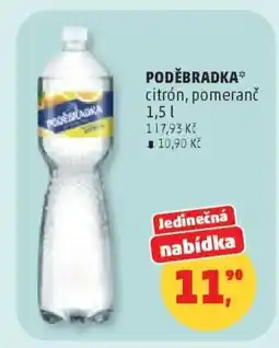 Penny Market PODĚBRADKA citrón, pomeranč 1,5 l nabídka