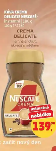 Penny Market KÁVA CREMA DELICATE NESCAFÉ nabídka