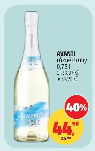 Penny Market Avanti různé druhy nabídka