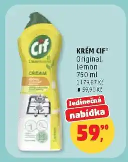 Penny Market KRÉM CIF original, lemon 750 ml nabídka