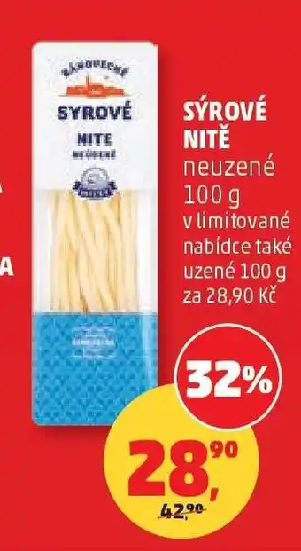 Penny Market Sýrové nitě nabídka