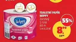 Penny Market TOALETNÍ PAPÍR WIPPY nabídka