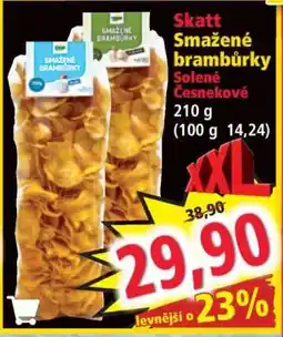 Norma Skatt Smažené brambůrky nabídka