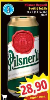 Norma Pilsner Urquell světlý ležák nabídka