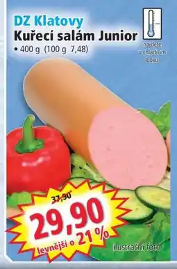 Norma Kuřecí salám Junior nabídka