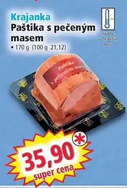 Norma Krajanka Paštika s pečeným masem nabídka
