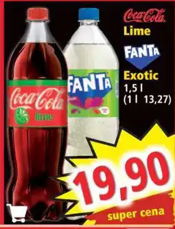 Norma Coca-Cola Lime / Fanta Exotic nabídka