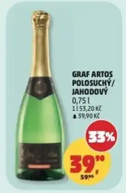 Penny Market Graf artos polosuchý/ jahodový nabídka