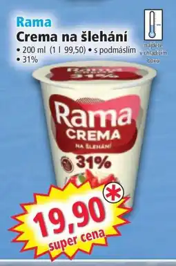 Norma Rama Crema na šlehání nabídka