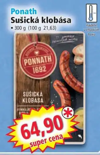 Norma Ponath Sušická klobása nabídka