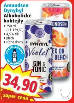 Norma Amundsen Dynybyl Alkoholické koktejly nabídka