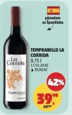 Penny Market Tempranillo la corrida nabídka