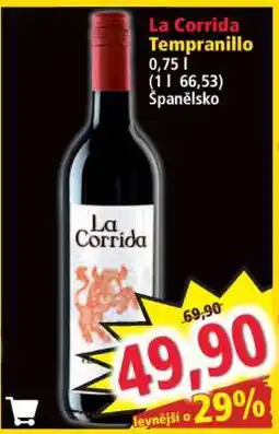 Norma La Corrida Tempranillo nabídka