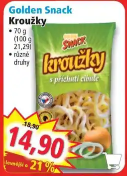 Norma GOLDEN SNACK Kroužky nabídka