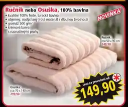 Norma Ručník nebo Osuška, 100% bavlna nabídka