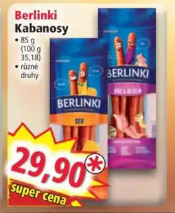 Norma Berlinki Kabanosy nabídka