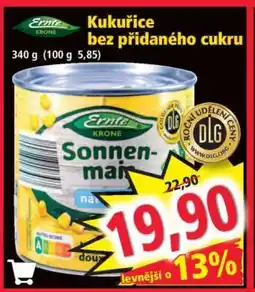 Norma Ernte Krone Sonnenmais nabídka
