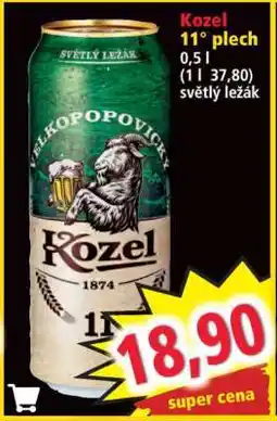 Norma Kozel 11° plech nabídka