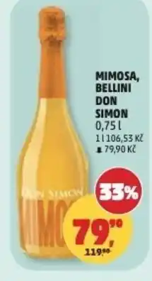 Penny Market Mimosa, bellini don simon nabídka