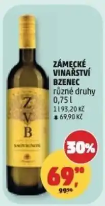 Penny Market Zámecké vinařství bzenec nabídka
